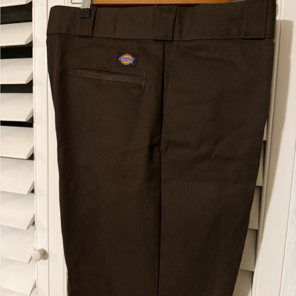 Chocolate brown 874 Dickies pants size 36”x30” - Picture 2 of 6